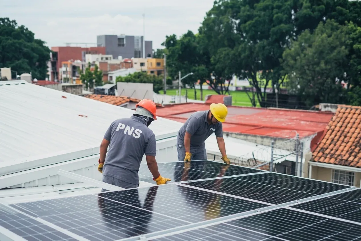Installation de panneaux solaires Installation de panneaux solaires